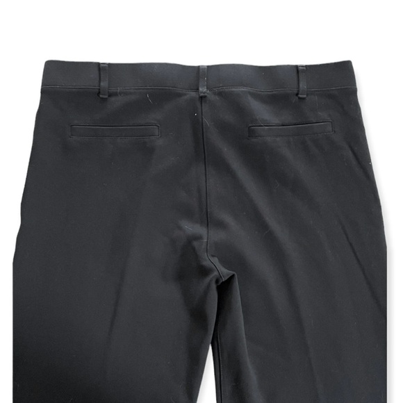 Betabrand Women's Sz PL Petite L Black Straight Leg Dress Pants Pleated - Picture 7 of 7